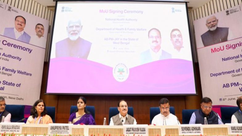 India News | West Bengal Joins Ayushman Bharat PM-JAY, Completing Nationwide Rollout of World's Largest Health Assurance Scheme