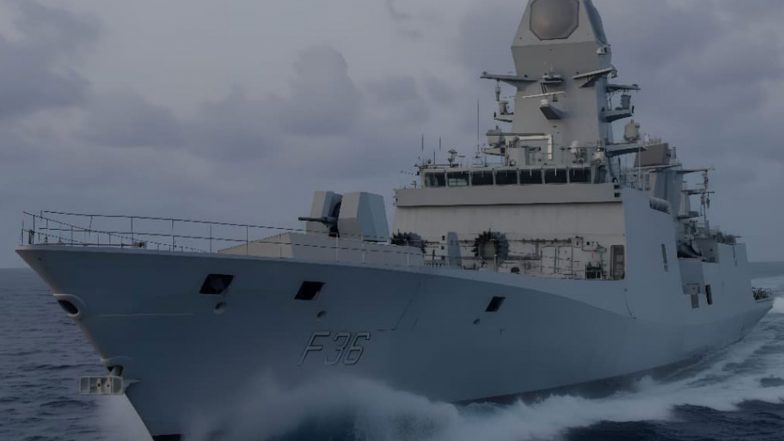 India News | Indian Navy Unveils Crest of Fourth Survey Vessel Large Ship 'Sanshodhak'