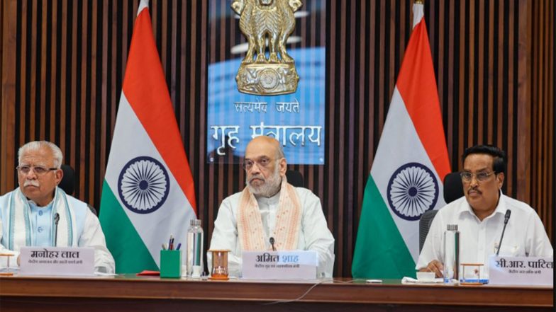 India News | Union Home Minister Amit Shah Reviews Yamuna Rejuvenation Efforts, Calls for Time-bound Implementation of Restoration Plan