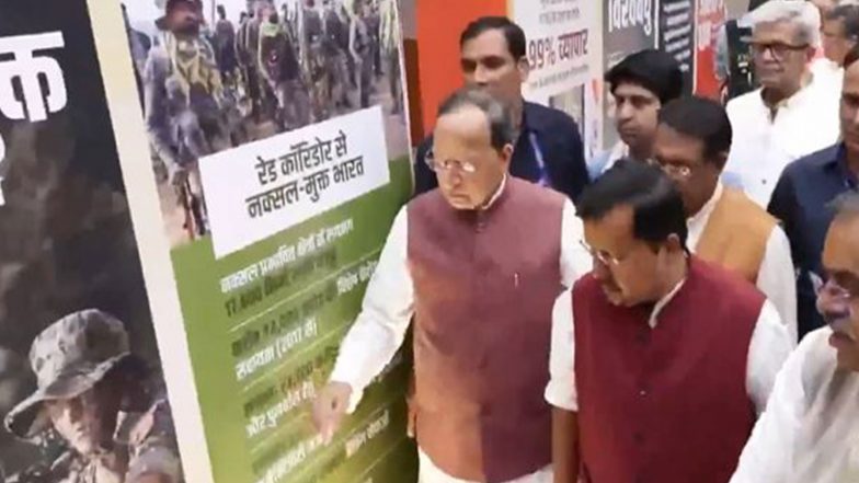 India News | BJP President Nitin Nabin Inaugurates Exhibition on Completion of 12 Years of NDA Govt Under PM Modi