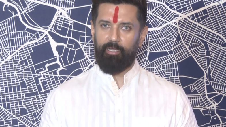 Business News | India Must Become a Global Food Basket, Says Chirag Paswan; Calls for Indian Products on Dining Tables Worldwide