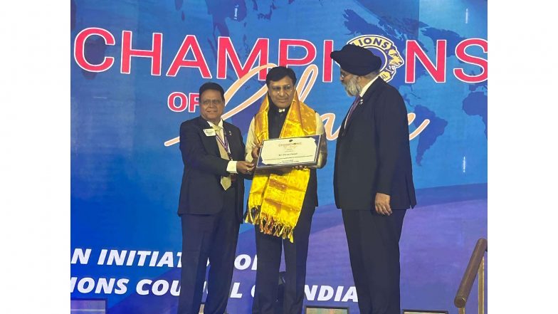 Business News | Wagh Bakri Tea Group's Paras Desai Recognised with 'Champion of Change' Honour