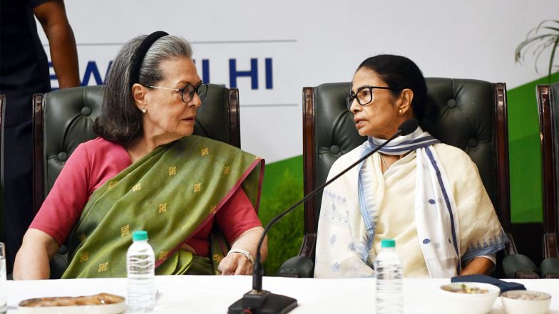 India News | Mamata Banerjee to Meet Sonia Gandhi in Delhi Today: Sources