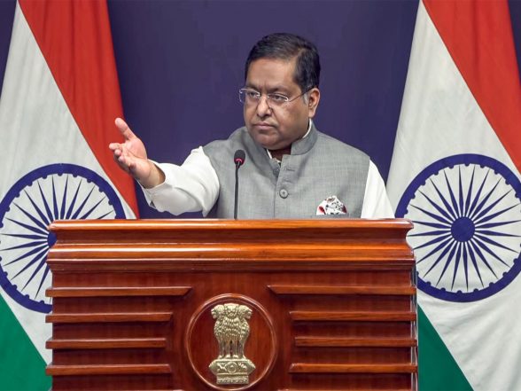 World News | We Want to Foster Peace, Stability for People of Afghanistan: MEA Reaffirms India's Commitment to Afghan Development