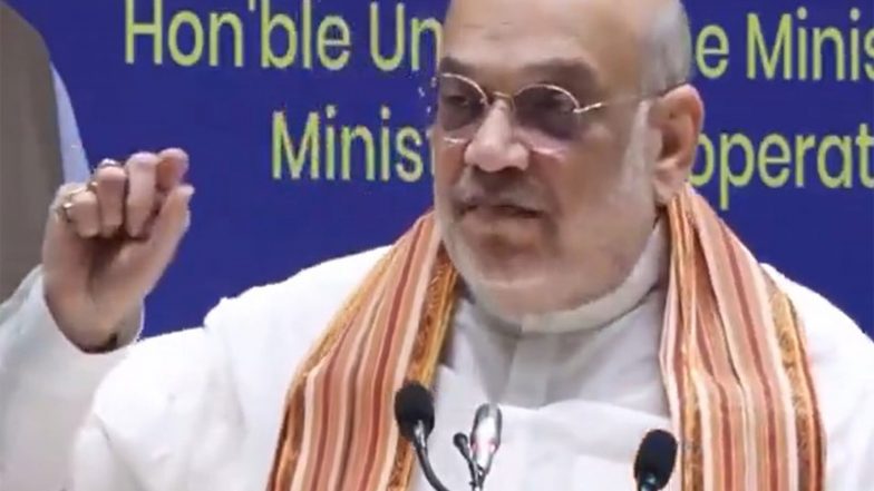India News | Amit Shah Inaugurates Land Port Management System, Highlights Role in Trade and Border Security