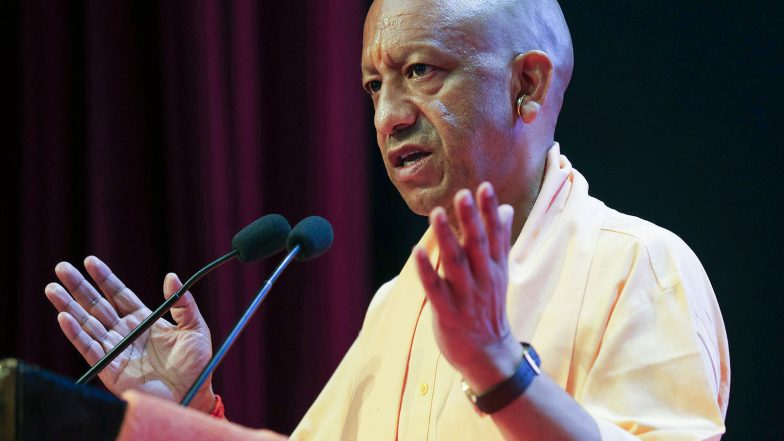 Business News | UP: CM Yogi Launches 'Project Ganga' to Take High-speed Broadband to 57,000 Gram Panchayats in UP