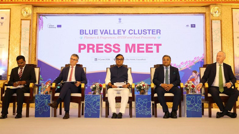 World News | Assam CM Welcomes Blue Valley Cluster Initiative in Talks with EU Delegation