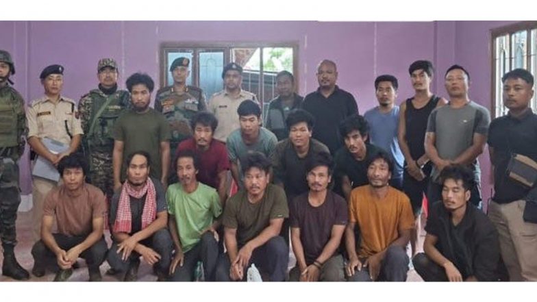India News | Manipur: 14 Kuki Hostages Released in Presence of Police, CM Appeals for Freeing Six Naga Civilians