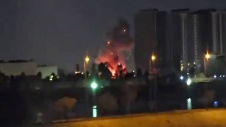 World News | Air Raid Sirens Blare Across Bahrain for Second Time Following IRGC Drone Strike on US Fifth Fleet