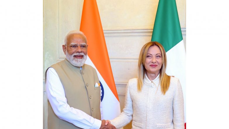 World News | 'Look to Create New Opportunities for Our Nations, Peoples': Giorgia Meloni Wishes PM Modi on 12-year Tenure