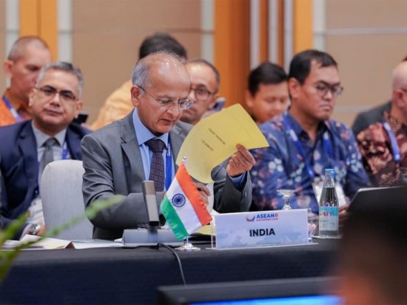 World News | India Advocates for Rules-based Order, Diplomacy at ASEAN Regional Forum to Tackle Geopolitical Challenges