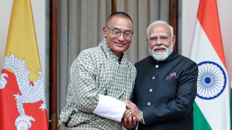 World News | 'My Friend, Brother, Mentor': Bhutanese PM Pens Heartfelt Letter as PM Modi Completes Historic 12-year Tenure