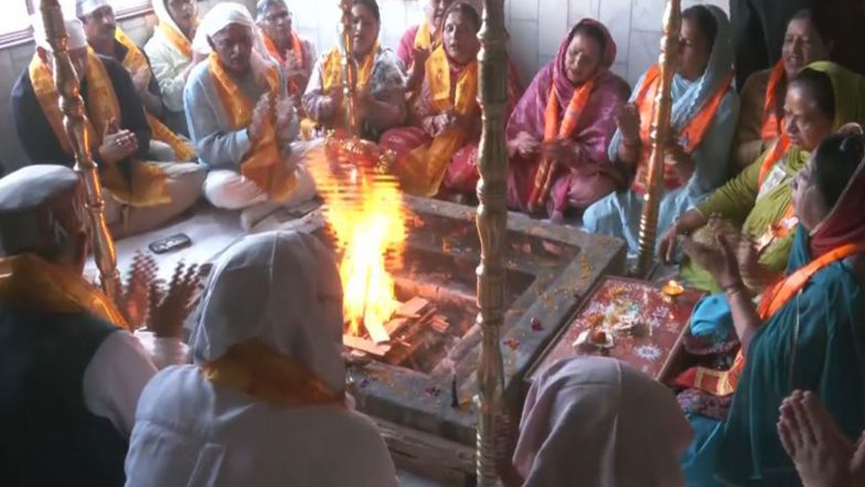 India News | BJP Holds Havan in Shimla to Mark PM Modi's Record-breaking Tenure