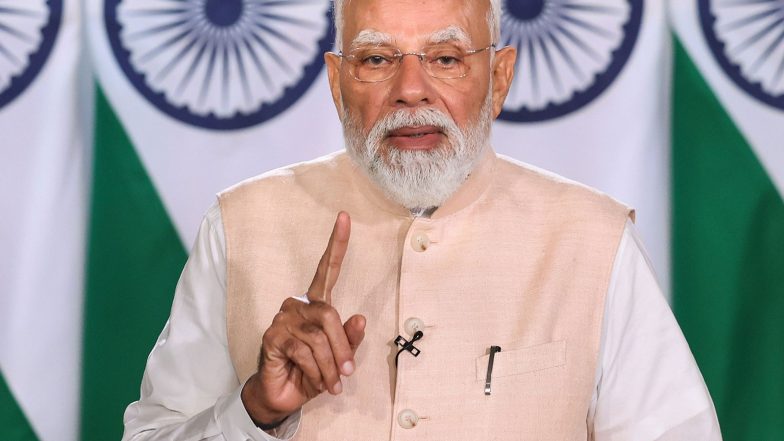 Business News | PM Modi to Discuss Inclusive Human Development Roadmap at NITI Aayog Meet Tomorrow; Entrepreneurship in Focus