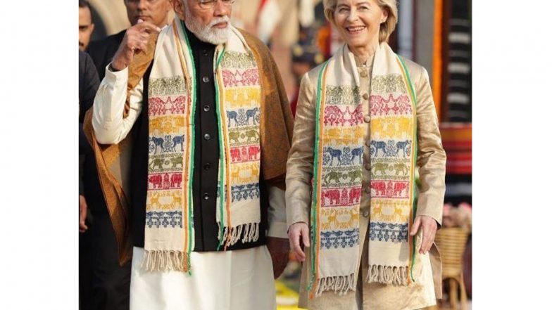 World News | EU Commission President Congratulates PM Modi on Being Longest Serving Continuously Elected PM in India