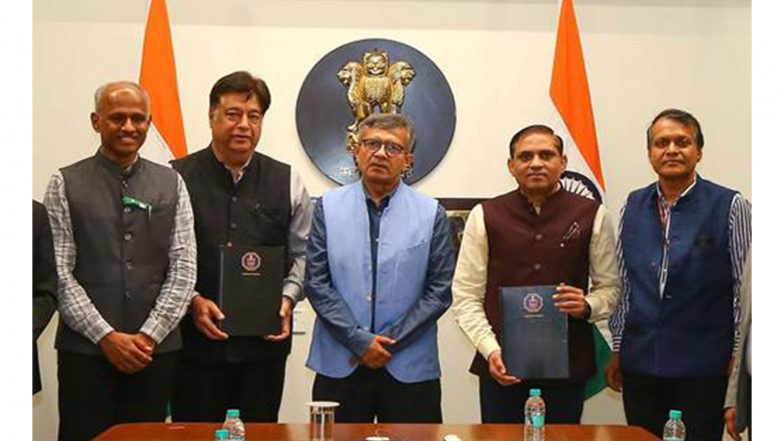 India News | MoD Inks Rs 449 Crore Contract for 20 Enhanced Capability Global Navigation Satellite System Jammers for Indian Navy