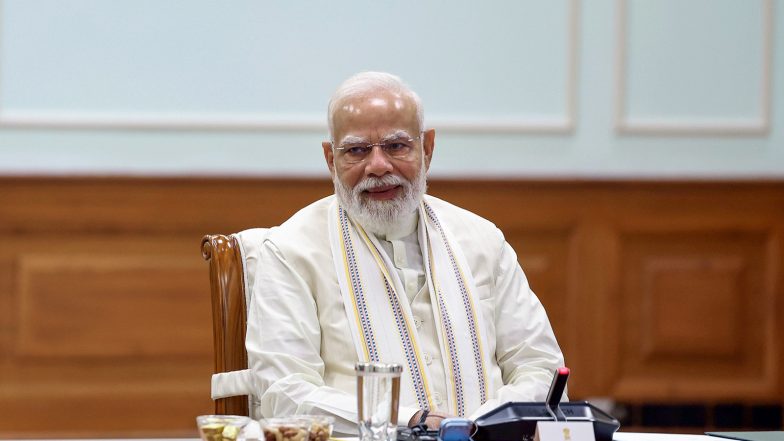 India News | PM Modi Receives Congratulatory Messages from World Leaders on Becoming India's Longest Continuously Serving Democratically Elected Prime Minister