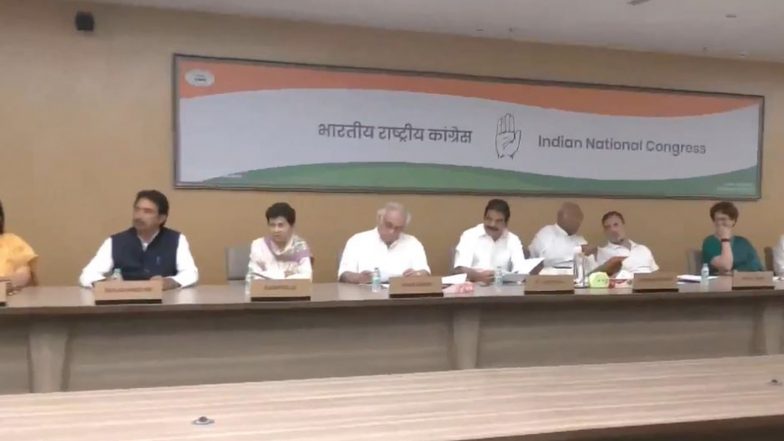 India News | Congress President Kharge Chairs Meeting of AICC Secys, State Presidents in Delhi