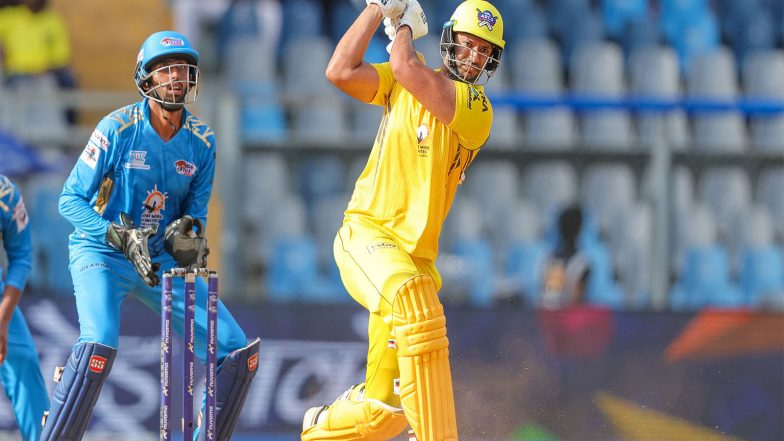 Sports News | Shivam Dube's Late Blitz Powers Arcs Andheri into T20 Mumbai League 2026 Final
