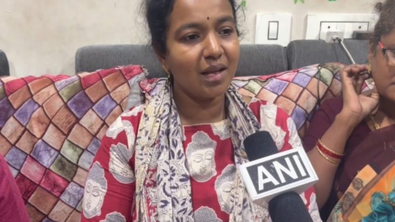 India News | Widow of Chief Engineer Patnala Suresh Requests Return of Body Following Fatal Vessel Attack in Hormuz