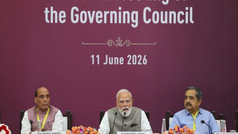 India News | States Play Vital Role in National Progress: PM Modi on 11th NITI Aayog Governing Council Meet