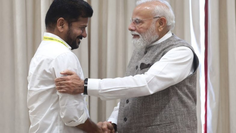 India News | Education and Healthcare Are Strong Foundations of Country's Development: Telangana CM Revanth Reddy at NITI Aayog Meeting