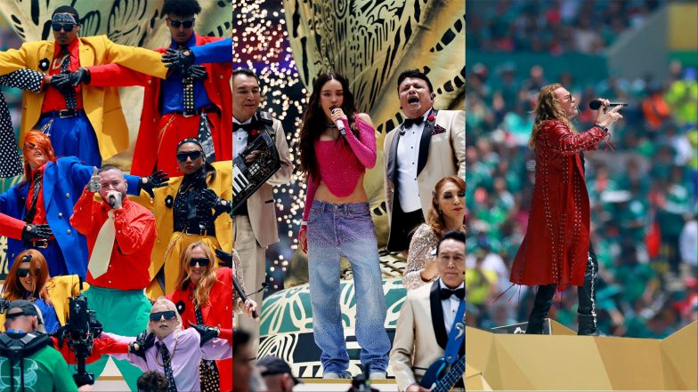 Entertainment News | Azteca Stadium Turns into Musical, Cultural Festival as Mana, J Balvin, Belinda Headline Vibrant FIFA World Cup 2026 Opening Show