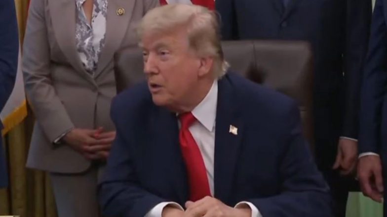 World News | Trump Says Peace Deal with Iran Could Be Signed This Weekend in Europe