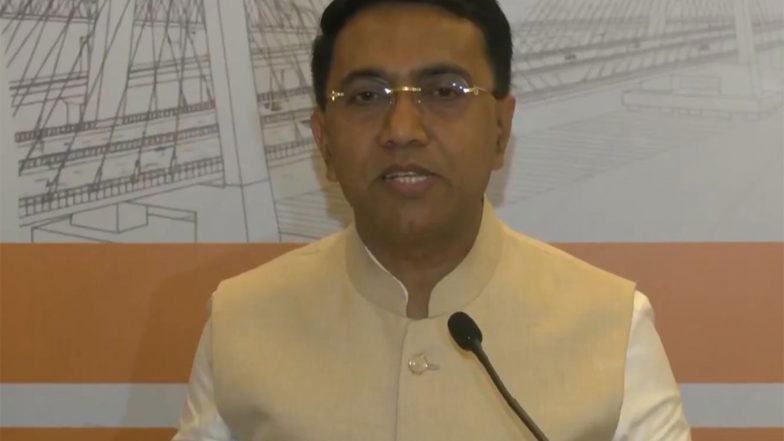 India News | Abrogation of Article 370 Realised Dream of 'Undivided India': Goa CM Hails PM Modi's 12-Year Tenure