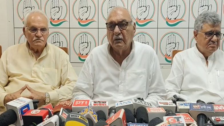 India News | Congress Leader Bhupinder Singh Hooda Demands Higher Compensation for Rohtak D Park Fire Victims