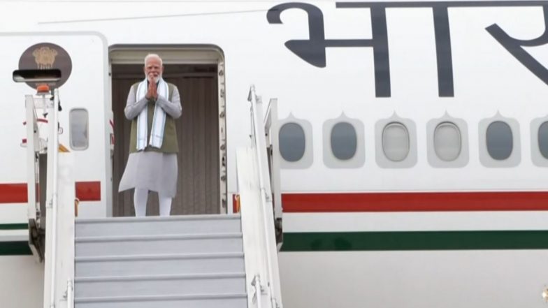 World News | Prime Minister Modi Leaves for High-stakes Meets in France, Slovakia; Set to Participate in G7 Summit