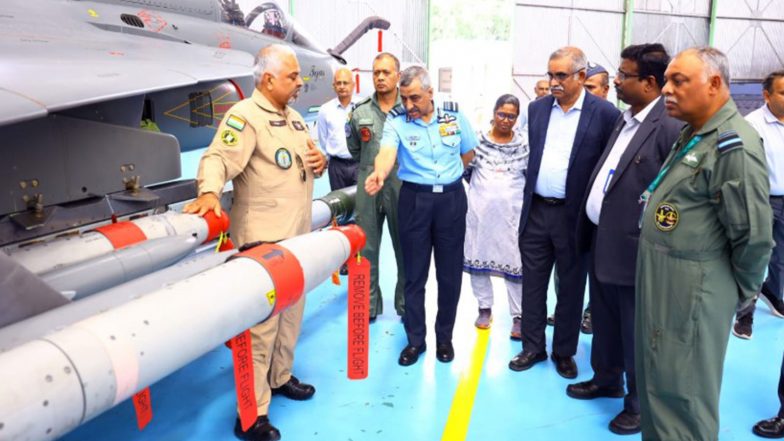 India News | Air Marshal Ashutosh Dixit Reviews Tejas Mk1A, Indigenous Aviation Projects at HAL Bengaluru