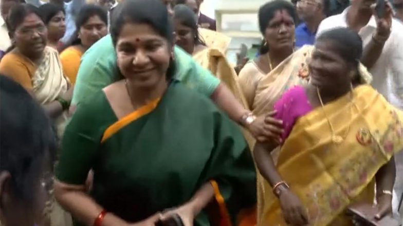 India News |  Kanimozhi Seeks Fair Probe into Salem Sexual Exploitation Case, Demands Justice for Victims