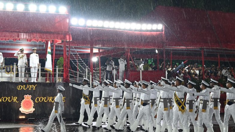 India News | INS Chilka Hosts 'Passing Out Parade' for Trainees of 01/26 Batch