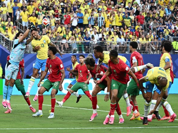 Sports News | FIFA World Cup: Morocco's Overseas-born Starting XI Creates History in Draw Against Brazil