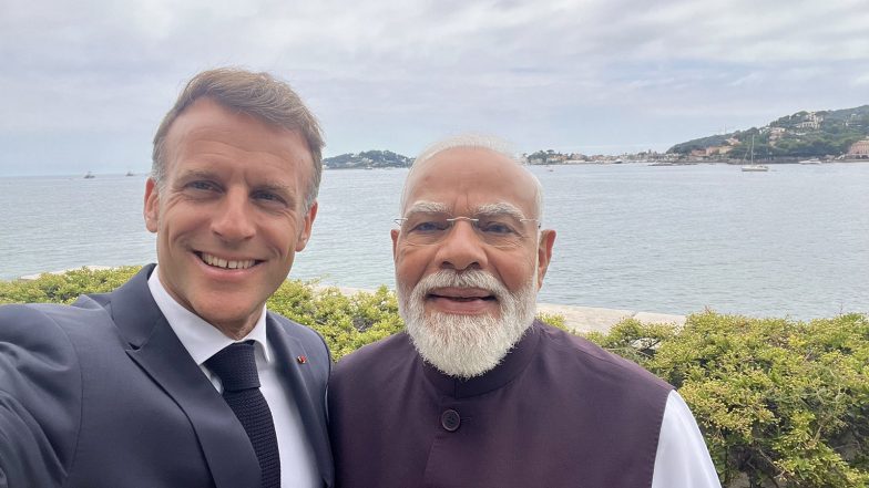 World News | Nice Talks: President Macron Says PM Modi's Visit Reflects Strength of India-France Partnership, 'new Chapter for Talent Being Opened'