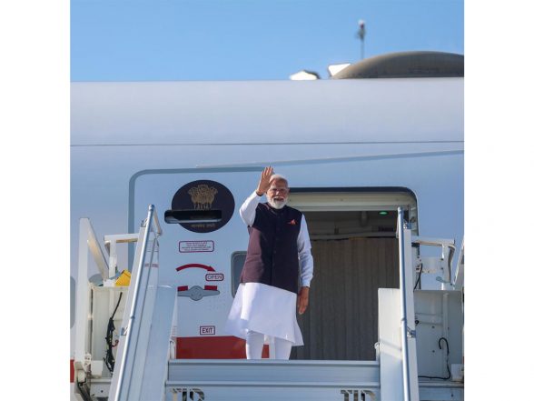 World News | PM Modi Departs for Slovakia Post Nice Visit