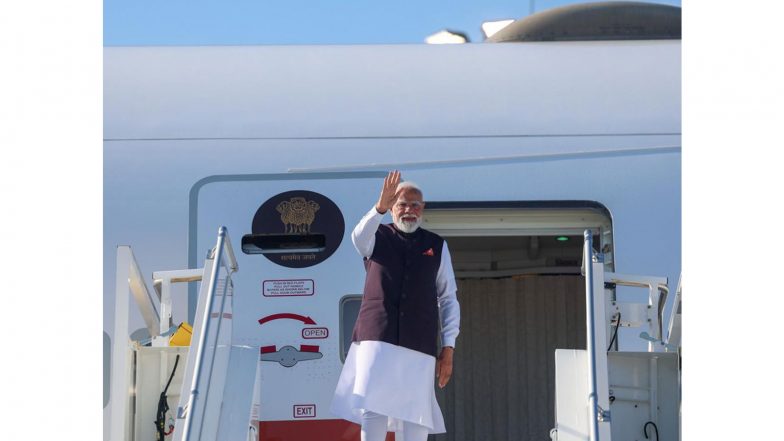 World News | PM Modi Departs for Slovakia Post Nice Visit