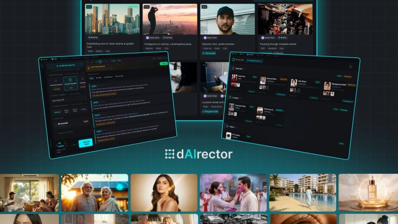 Business News | IndieVisual Launches DAIrector: From Brief to Professional AI Ad Film in Hours, Not Weeks