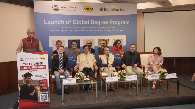 Business News | Magic Billion Global Skills Academy Brings German Bachelor's Degrees to India at Half Cost in Association with Steinbeis University