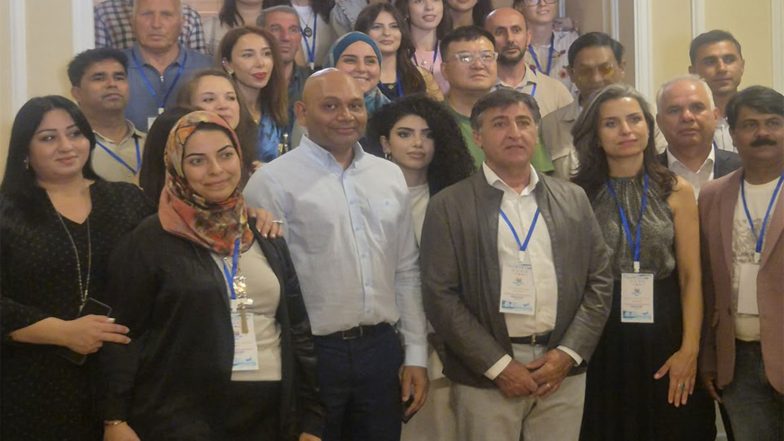 World News | Brushing Borders: Indian Watercolour Artists Elevate Cultural Ties with Azerbaijan at Baku Festival