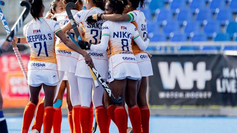 Sports News | FIH Women's Nations Cup 2026: India Come from Behind to Defeat USA 3-2 in Opening Match