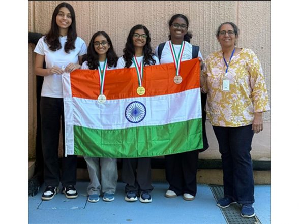 Business News | Sasken Technologies-Backed Team Clinches First-Ever Gold for India at European Girls Olympiad in Informatics 2026
