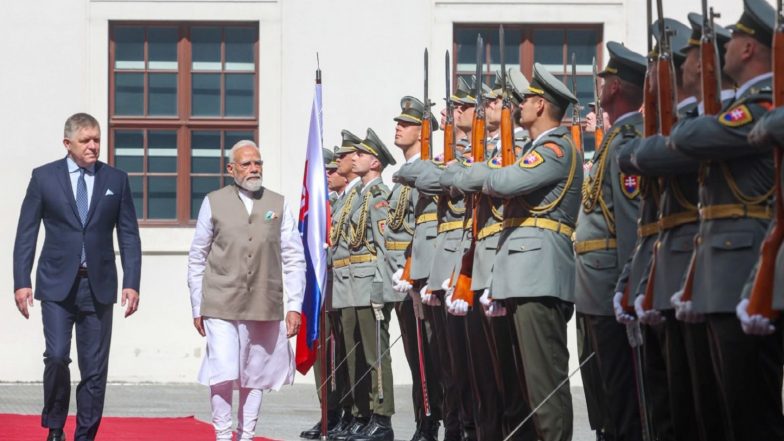 World News | India, Slovakia Agree to Launch 'Joint Working Group on Counter-Terrorism'; Condemn Pahalgam Attack