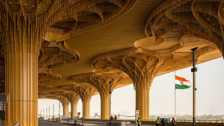 India News | Guwahati Airport Earns Global Recognition for Blending Indigenous Art, Nature-inspired Design: Assam CM on Prix Versailles Recognition