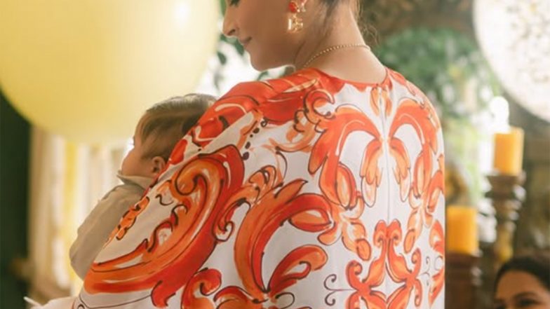 Entertainment News | Sonam Kapoor Shares Rare Glimpse of Younger Son Rudralokh from 41st Birthday Celebrations
