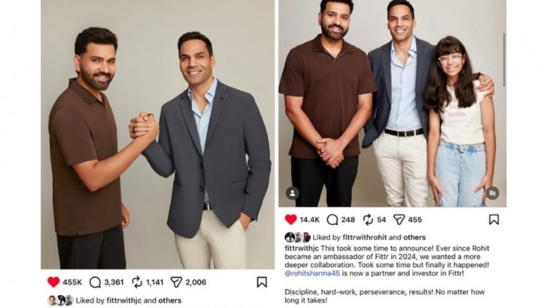 Business News | Rohit Sharma's New Innings: Backing India's Preventive Health Movement with FITTR