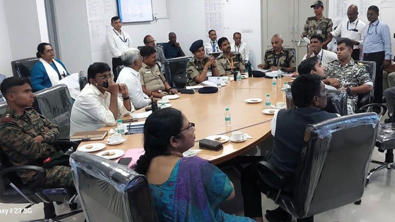 India News | Anti-hijacking Mock Exercise Conducted at Chennai Airport