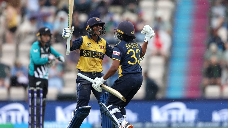 Sports News | Sri Lanka Beat Defending Champions New Zealand in Women's T20 WC Upset as Silva's Fifty Secures Run-chase