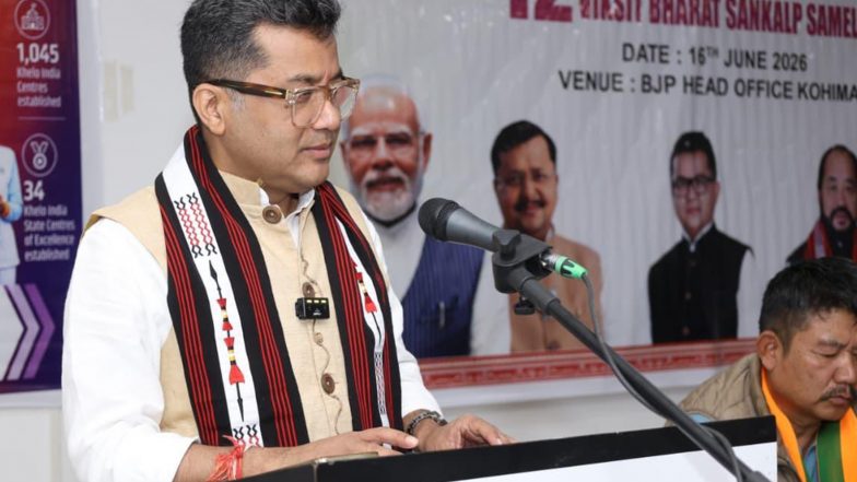 India News | MoS Margherita Attends Outreach Programmes in Kohima to Mark 12 Years of NDA Govt at Centre